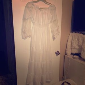 Beach wedding dress